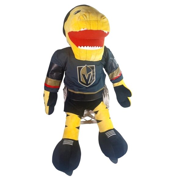 Huge Las Vegas Golden Knights NHL Mascot Chance 28" Stuffed Plush Toy Rare Licen - Picture 1 of 7